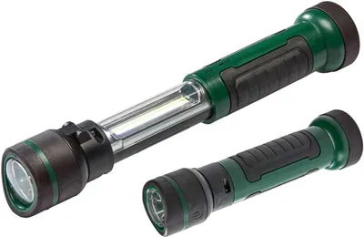 Produktbild von 2-in-1 LED Arbeitslamps ausziehbar , Stableuchte und Frontstrahler