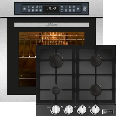 Produktbild von Herd Set/ Kaiser EH 6306 R / Einbaubackofen + KCG 6387 / Gaskochfeld