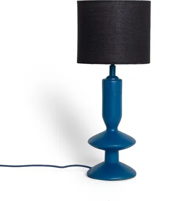 Produktbild von Tischlampe aus Kunstharz Daleth Blau