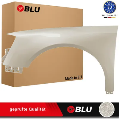 Immagine prodotto di BLU Parafango compatibile con VW Volkswagen Passat B6 LR7L Sinistra Silber SilberLeaf | 2005-2010 | Anteriore | Verniciato | Pronto per il montaggio | Acciaio