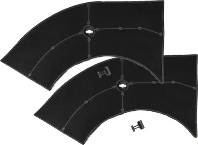 Produktbild von vhbw 2x Aktivkohlefilter Ersatz für Electrolux 5029064900/8, 902979380/0, 5027887000/6, 5027456700/2 für Dunstabzugshaube - 28 x 13,3/9,5 x 2,6 cm