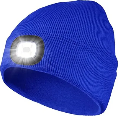 Produktbild von ANTCOOL LED-Mütze mit Licht, LED-Mütze, leuchtende Mütze, Uni-Winter-Warm-Scheinwerfer-Mütze
