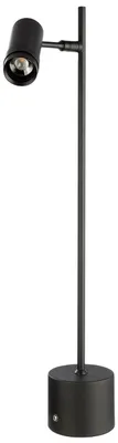 Zdjęcie produktu dla Gilde Tischleuchte (LED), zylindrisch, Sorrent, Melamin, Metall, schwarz, VE 1 Höhe: 62.00 cm Breite: 18.00 cm Tiefe: 10.00cm 59640
