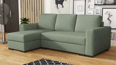 Obrázek produktu pro Sedačka na každodenní spaní BUCKY - šalvějová zelená