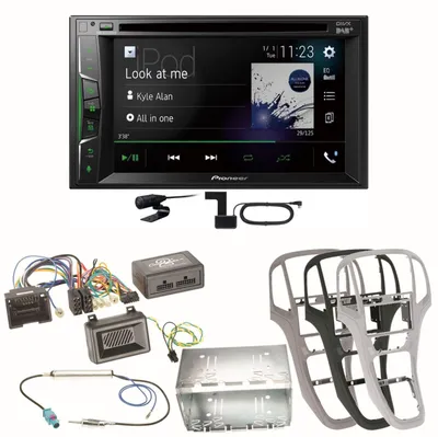 Produktbild von Pioneer AVH-A3200DAB Bluetooth Digitalradio CD MP3 Einbauset für Opel Astra J