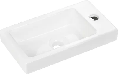 Zdjęcie produktu dla Umywalka ceramiczna Umywalka nablatowa Umywalka komorowa Zlewozmywak