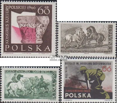 Produktbild von Briefmarken Polen 1966 Mi 1714,1715-1716,1717 (kompl.Ausg.) postfrisch Polnischer Kulturkongress