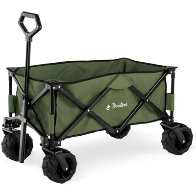 Produktbild von Pinolino Bollerwagen Porti Traveler grün klappbar