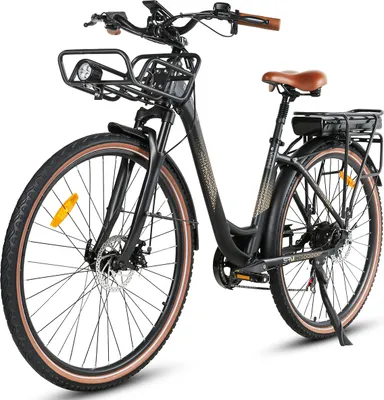 Produktbild von E Bike elektrický bicykel 28 "36V 13AH E Bike 28 palcový dámsky bicykel pánsky bicykel od 155 cm so 7-rýchlostnými nábojovými prevodmi a hornou brzdou e-bike čierny