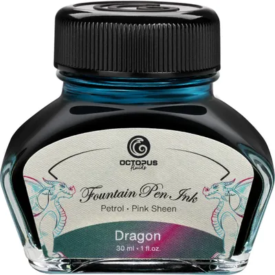Produktbild von Füllhaltertinte Sheen, Dragon, Petrol, 30 ml