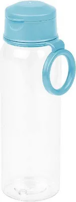 Produktbild von Wasserflasche 500ml mit Griff - blau / Amuse