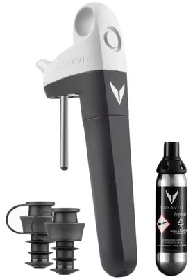 Obrázok produktu pre Coravin Pivot stojan na víno, systém na skladovanie, sivý, jednoduché použitie,