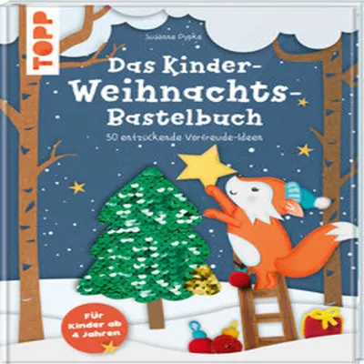 Produktbild von Das Kinder-Weihnachtsbastelbuch