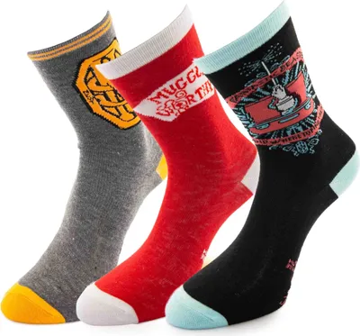 Produktbild von Socken Harry Potter Newt Scamander 3er-Pack Mix - 37-42