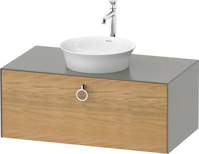 Produktbild von DURAVIT WT49810H592 WTU wandh. White Tulip,1 Ausz.,mit