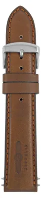 Productafbeelding van Zeppelin, bruine lederen band, 22 mm