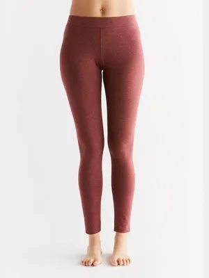 Produktbild von Damen Leggings aus 95% Baumwolle und 5% Elasthan mit normaler Bundhöhe