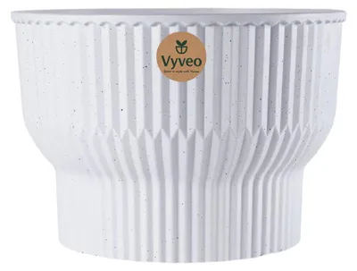 Productafbeelding van Vyveo - Bloempot Norma - Wit - 35x24