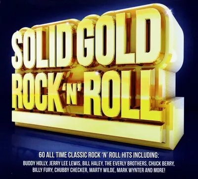 Image de Rock 'N' Roll en or massif