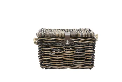 Produktbild von fahrradkorb Melbourne 24 Liter 38 x 27 cm Rattan braun