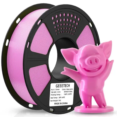Produktbild von GEEETECH PLA filament 1.75mm Rosa, 3d filament PLA for 3d Drucker