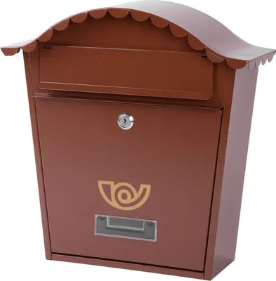 Produktbild von Briefkasten NAPOLEON A 365x135x365 mm, Post, braun