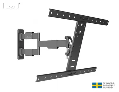 Zdjęcie produktu dla Multibrackets 6184, 139,7 cm (55"), 200 x 200 mm, 600 x 400 mm, -15 - 0°, -3 - 3°, Czarny