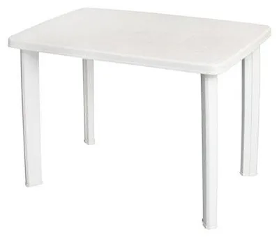 Zdjęcie produktu dla Ipae-Progarden Faretto, Biały, Polipropylen (PP), Kształt owalny, 4 x noga, 1010 mm, 680 mm