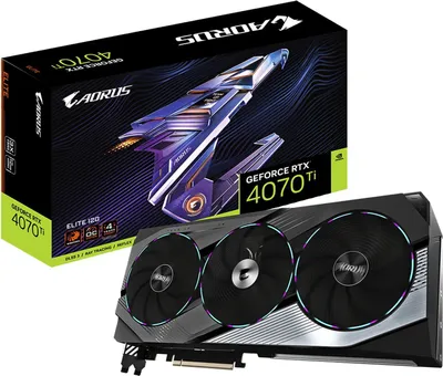 Produktbild von Gigabyte GV-N407TAORUS E-12GD AORUS GeForce RTX 4070 Ti ELITE 12G