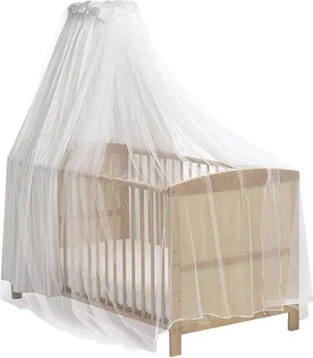Produktbild von Kinderklamboe, Insektenschutz, Muggennetz, Kinderbett, Hemelbed, weiß