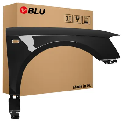 Obrázek produktu pro BLU Blatník náhrada pro Audi A3 8P LZ7L Pravý Šedá LavaGrau | 2003-2008 | Přední | Lakovaný | Připravený k montáži | Pozink, Obrázek vytvořený pomocí AI