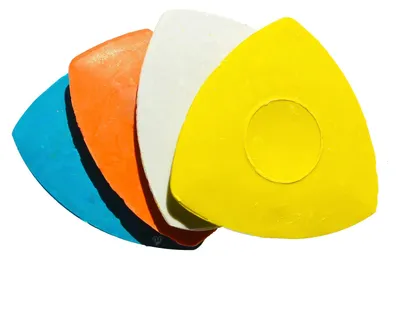 10 Schneiderkreiden Markierkreide Stoffkreide Kreideplatten bunt
