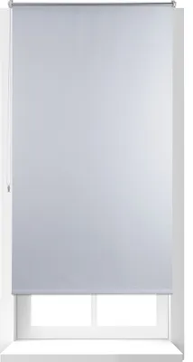 Immagine prodotto di Tenda oscurante termica Relaxdays, protezione dal calore, tenda a scorrimento laterale per finestre, fissaggio a morsetto senza forature, 90x160, tessuto 86 cm, bianco