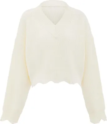 Image de Pull Gaya damen - wollweiss, XL/XXL