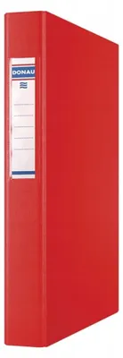 Produktbild von Donau Aktenordner A4 40mm Rot 4 Ringe