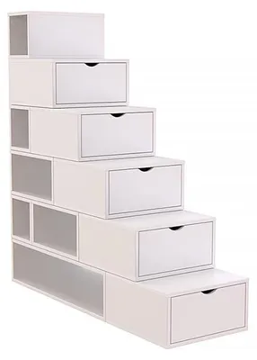 Productafbeelding van Trapkast 150 cm - Wit