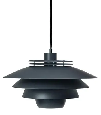 Produktbild von Pendelleuchte LED, Hängelampe, Deckenlampe Pendel, Pendellampe Esstisch, Pendelleuchte für Wohnzimmer, Skandinavische Design, Ejka grau