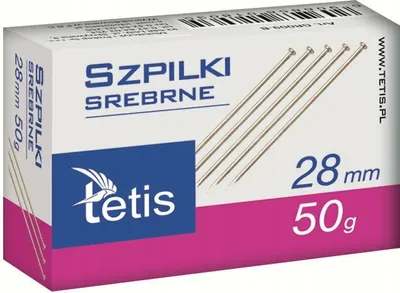 Immagine prodotto di Spilli d'argento 28 mm, 50 g