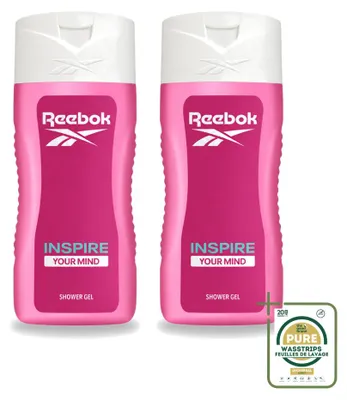 Produktbild von 2 x Reebok Inspire Your Mind Douchegel - 400 ml - Vorratspackung - 2 Stücke