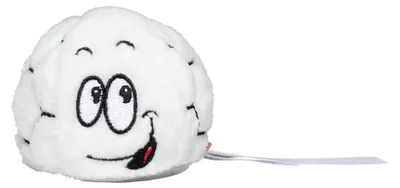 Image de Mbw - Jouet en peluche « Schmoozies » en forme de ballon de football LT3525 (taille unique) (blanc)