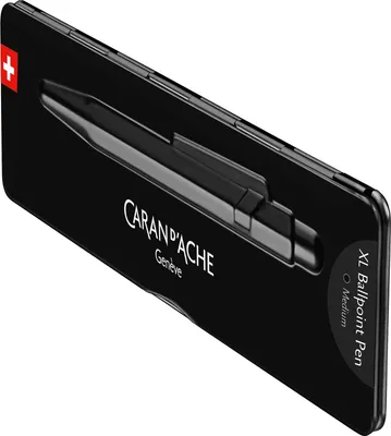 Produktbild von CARAN D'ACHE Druckkugelschreiber 849 XL BLACK CODE schwarz
