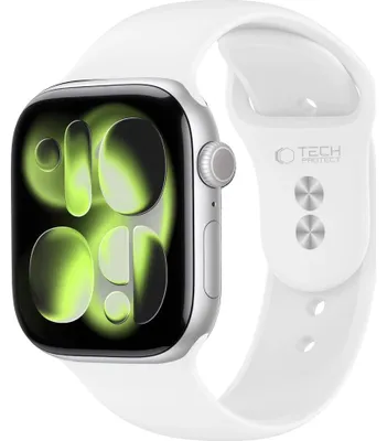 Immagine prodotto di Bracciale in silicone bianco di Tech-Protect per Apple Watch 42/41/40/38 mm