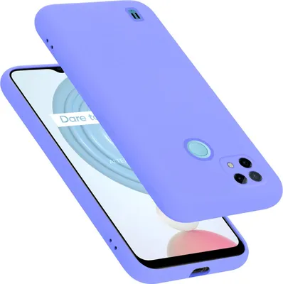 Obrázek produktu pro Cadorabo Ochranné pouzdro pro Realme C21 Purple Pouzdro na mobilní telefon Kryt TPU Etui