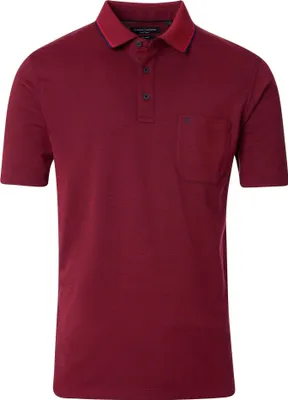 Produktbild von Casa Moda - Herren Polo-Shirt unifarben in verschiedenen Farben (993106500), Größe:XXL, Farbe:Blau (105)