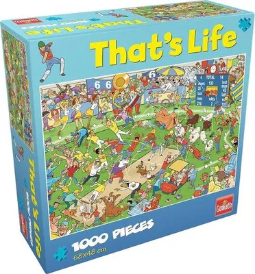 Image de Goliath That's Life Cricket Puzzle - 1000 pièces