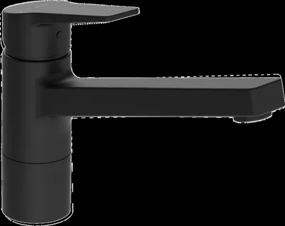 Immagine prodotto di HANSA HANSATWIST robinet de cuisine, avec dispositif de sécurité, pivotant, saillie : 199 mm, 0914228333, 0914228333