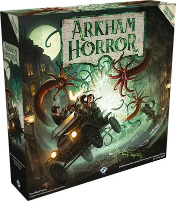 Obrázek produktu pro Fantasy Flight Games Arkham Horror Third Edition, Stolní hra, Hra na hrdiny, 14 rok/roky, 120 min, Rodinná hra