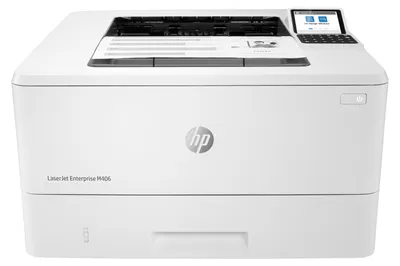 Obrázok produktu pre HP LaserJet Enterprise M406dn, Čiernobiele, Tlačiareň pre Podnikanie, Tlač, Kompaktná veľkosť; Silné zabezpečenie; Obojstranná tlač; Úsporné; Tlač z portu USB na prednom paneli, Laser, 1200 x 1200 DPI, A4, 38 str. za minútu, Duplexná tlač, Podpora sieťovej komunikácie