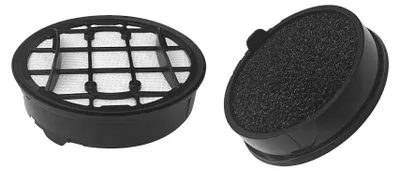 Produktbild von Trade-Shop 2in1 Filter-Set kompatibel mit Philips VC 7000 & 8000 Series | Waschbarer Ersatzfilter für XC7053, XC7055, XC7057, XC8055, XC8057