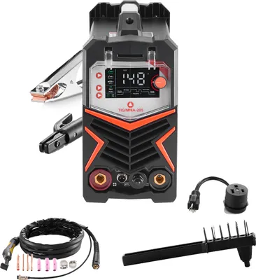Obrázek produktu pro SucceBuy Svářečka 6 v 1 AC/DC s pulzní bodovou svářečkou MMA Stick a LED displejem